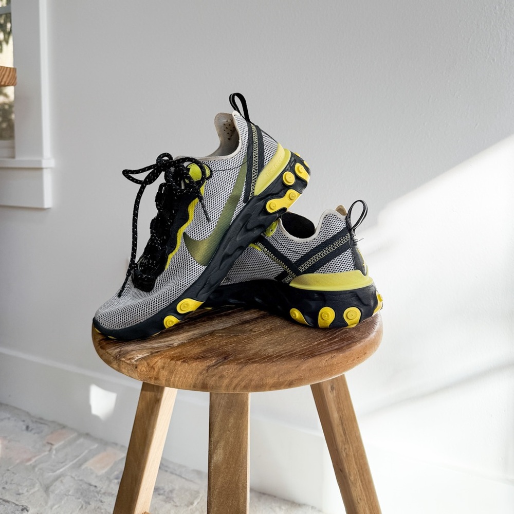 Nike React Element 55 | Dynamic Yellow | Women’s 7.5 / Men’s 6